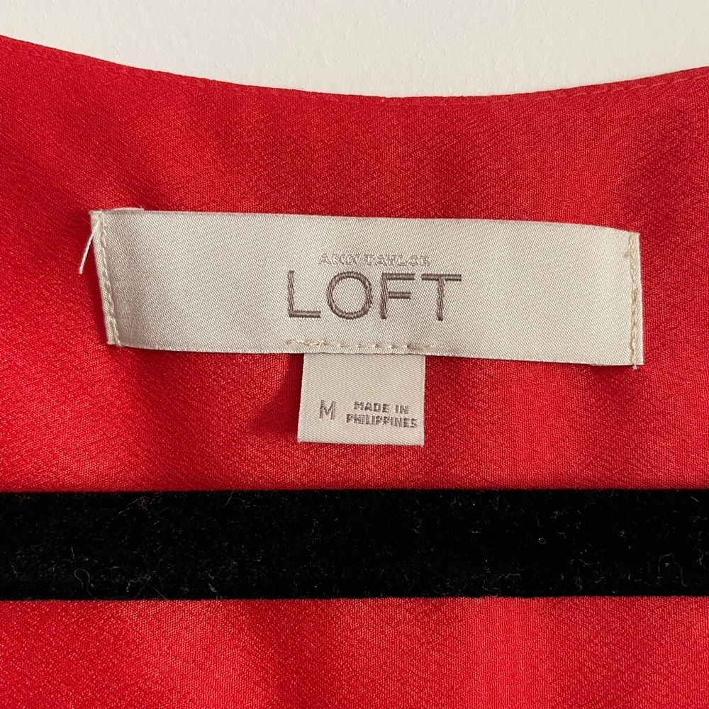 Ann Taylor Loft Split Neck Shell - image 4